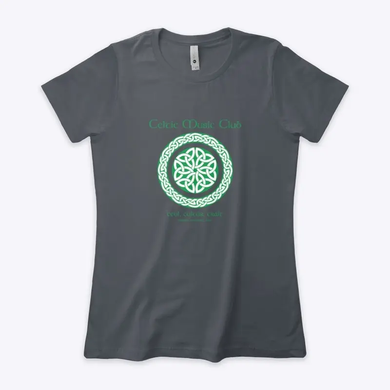 Celtic Music Club - women, boyfriend tee